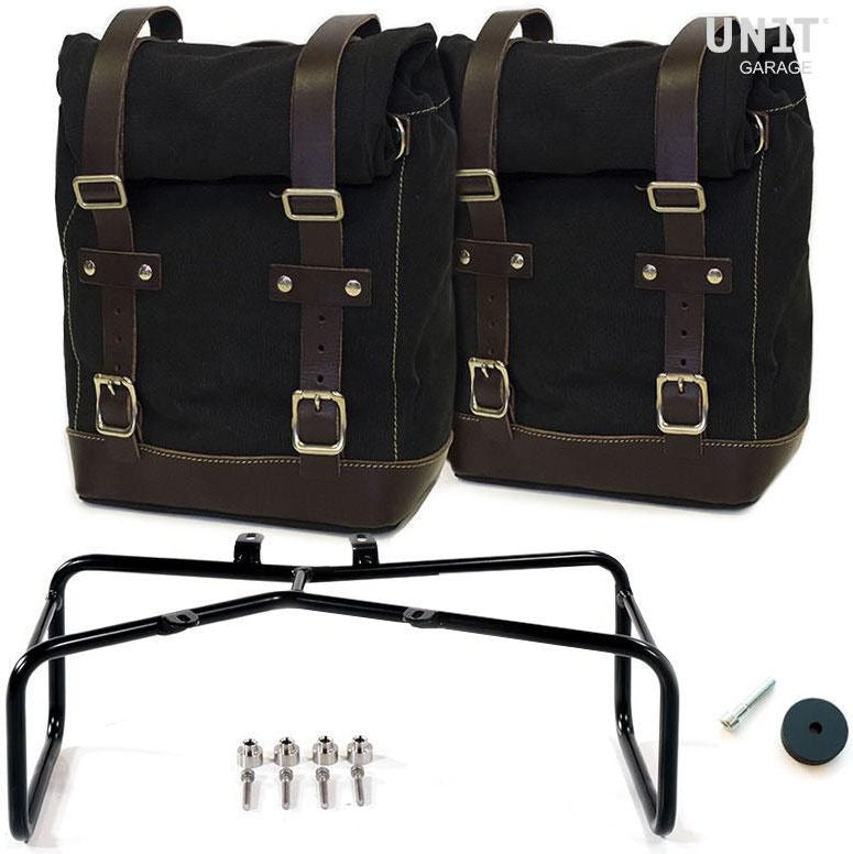 Unitgarage / ユニットガレージ Two Side Panniers Canvas + Double Subframe NineT | 2xU001-1626-A2
