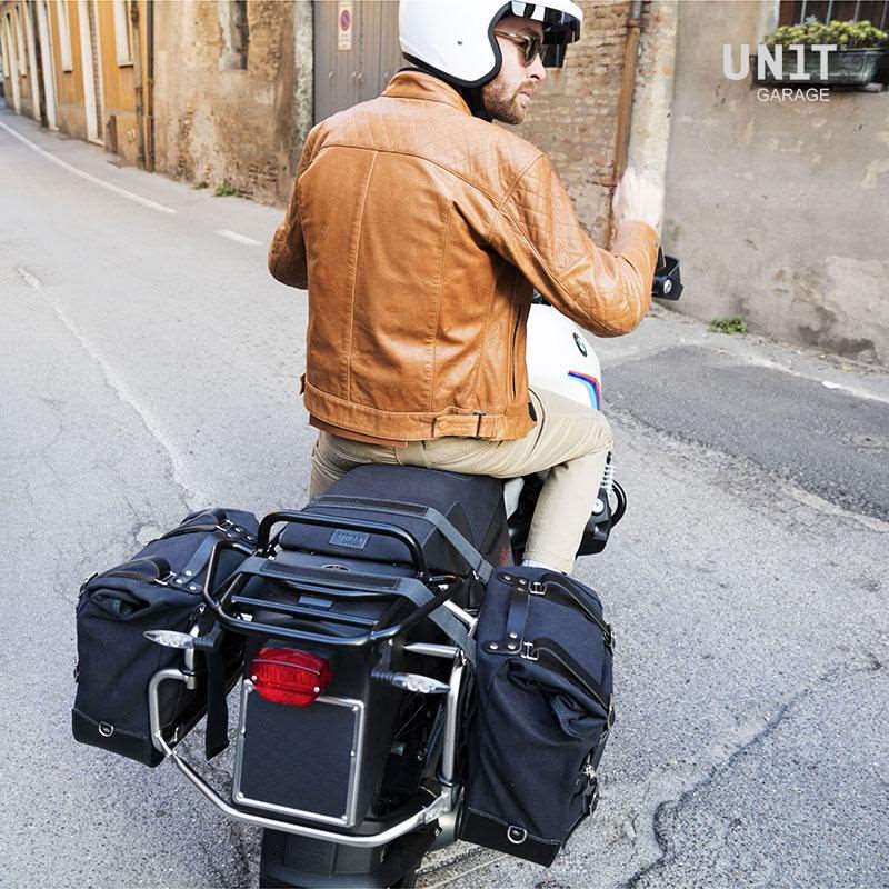 Unitgarage / ユニットガレージ Two universal side bags in Canvas | 2xU003