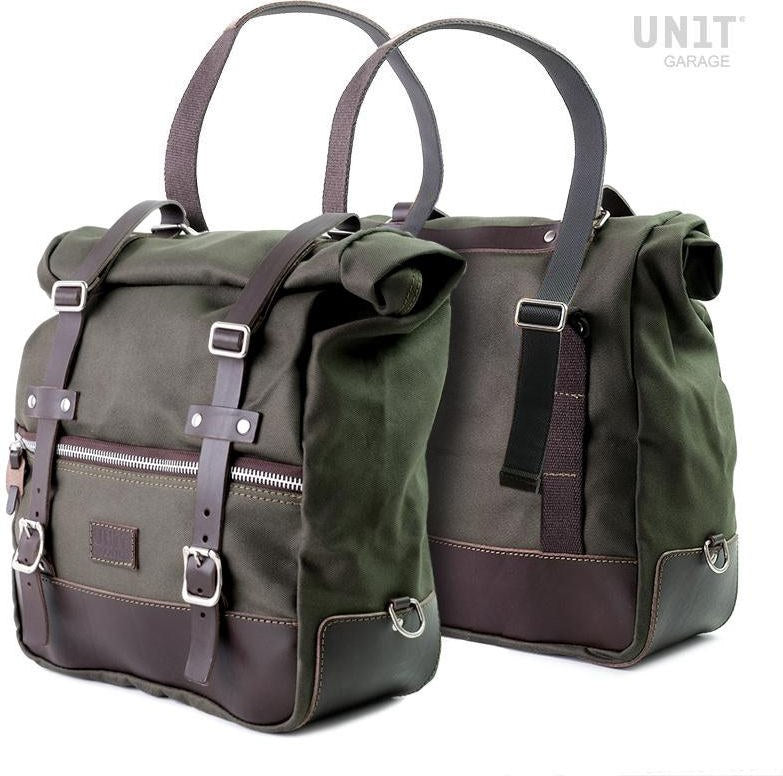 Unitgarage / ユニットガレージ Two universal side bags in Canvas | 2xU003