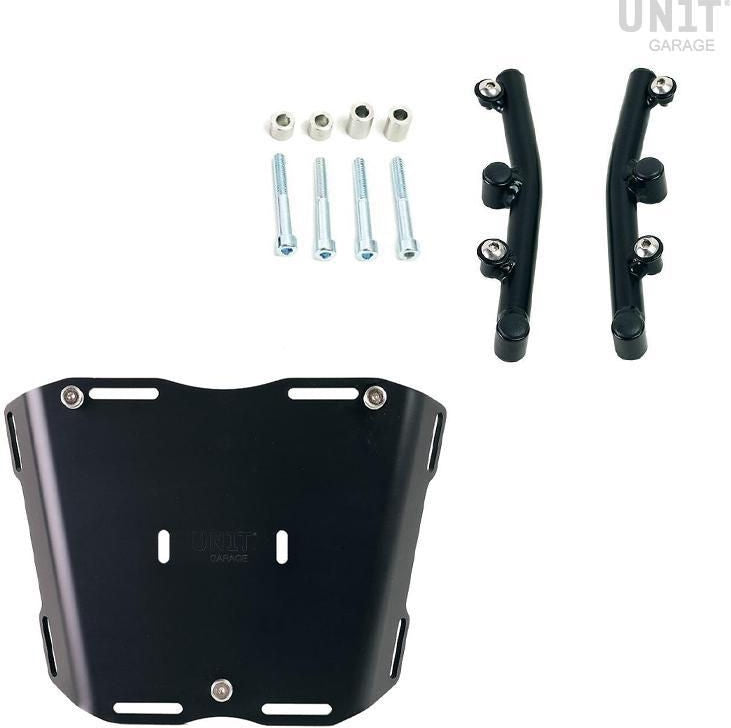 Unitgarage / ユニットガレージ Husqvarna Norden 901 plate for Atlas top case with support | 3006-BL-AL5