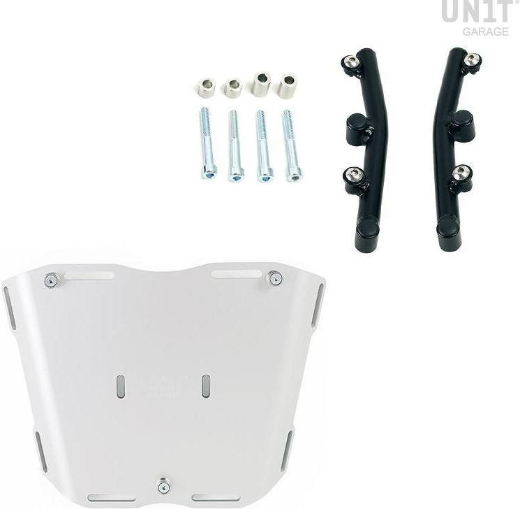 Unitgarage / ユニットガレージ Husqvarna Norden 901 plate for Atlas top case with support | 3006-BL-AL5