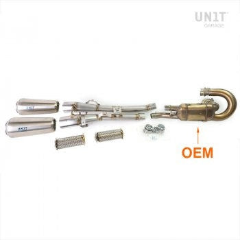 Unitgarage / ユニットガレージ Triumph 1200XC & XE exhaust | 3133-2xU021DX