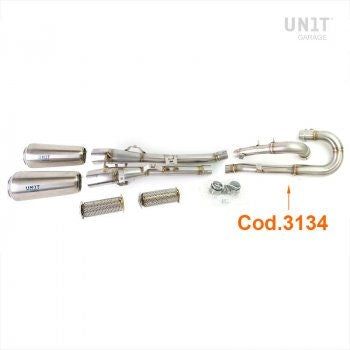 Unitgarage / ユニットガレージ Triumph 1200XC & XE exhaust | 3133-2xU021DX
