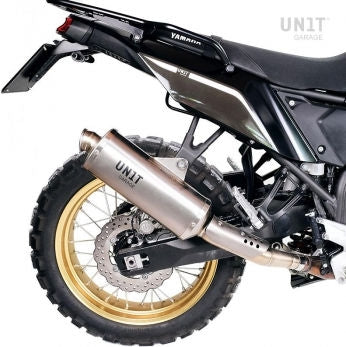 Unitgarage / ユニットガレージ Exhaust in titanium with visible welding Ténéré 700 | 3205Tit