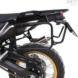 Unitgarage / ユニットガレージ Inox Subframes for Atlas aluminum side panniers Yamaha Ténéré 700 | 3206-BL
