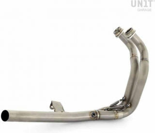 Unitgarage / ユニットガレージ Headpipe Ténéré 700 without catalitic converter in titanium | 3207Tit-euro-5