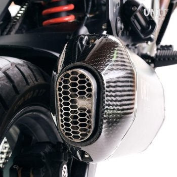 Unitgarage / ユニットガレージ HD Pan America Titanium Black exhaust With OEM cover | 3300-with-oem-cover