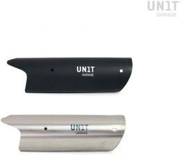 Unitgarage / ユニットガレージ Heat shield for HD Pan America catalyst with central stand | 3301-with-central-stand