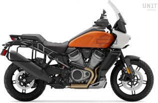 Unitgarage / ユニットガレージ Inox Subframes for Atlas aluminum side panniers HD Pan America | 3306-BL
