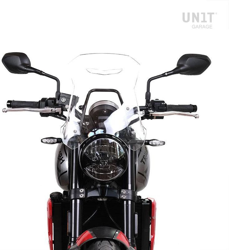 Unitgarage / ユニットガレージ Windshield with GPS support for Triumph Trident 660 | 3503