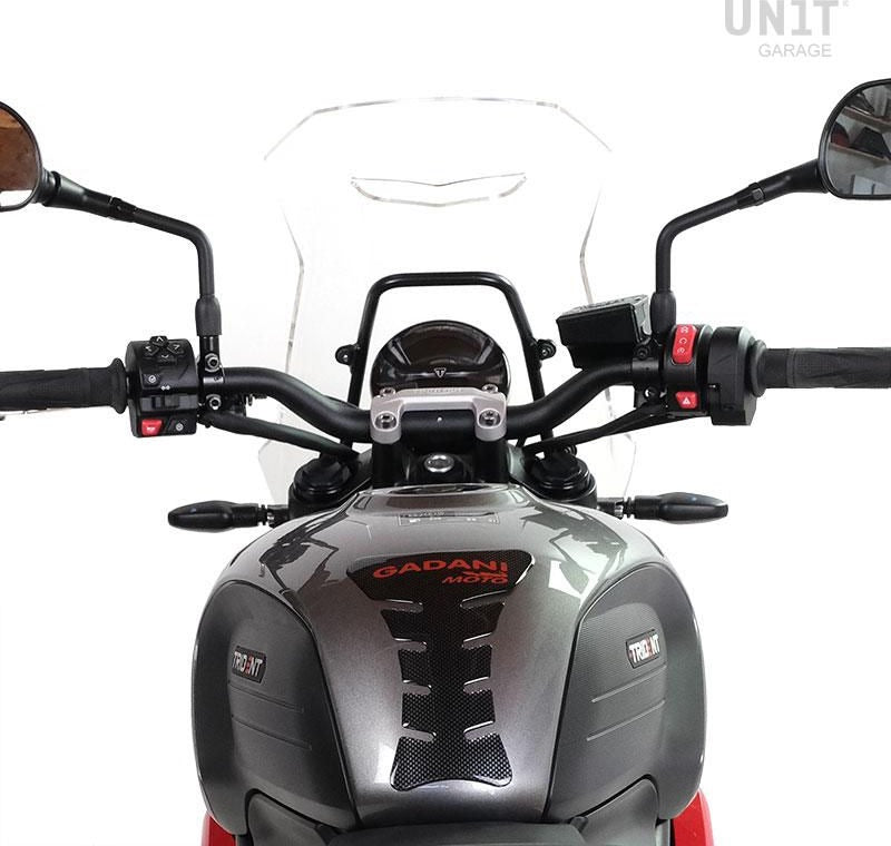 Unitgarage / ユニットガレージ Windshield with GPS support for Triumph Trident 660 | 3503