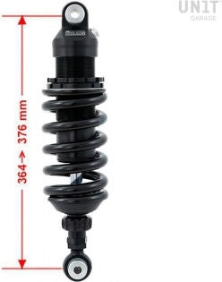 Unitgarage / ユニットガレージ Rear suspension Ohlins low version BLACKLINE | AG2021