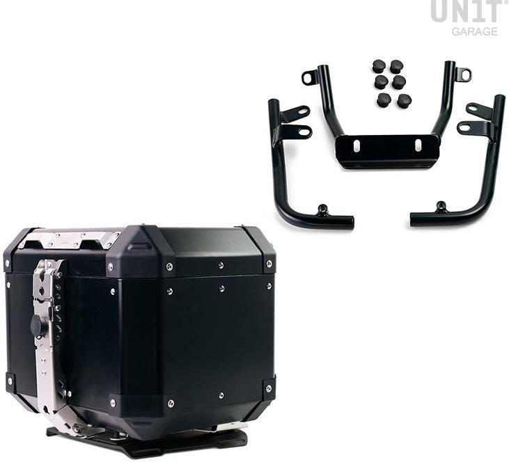 Unitgarage / ユニットガレージ Atlas 36L aluminum top case + Pan America 1250 plate and support | AL3-3318