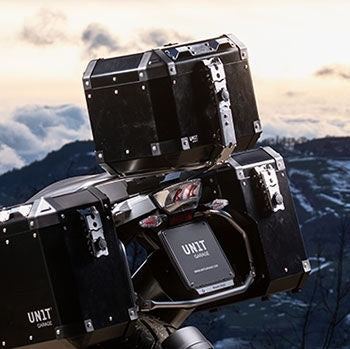 Unitgarage / ユニットガレージ Atlas 36L Aluminum Top Case | AL4-BL