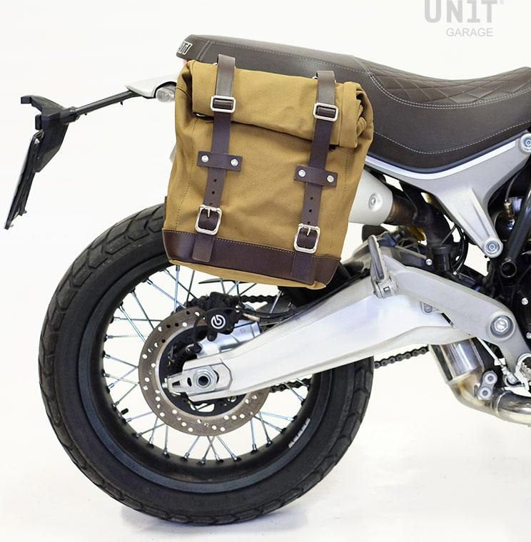 Unitgarage / ユニットガレージ Side pannier Canvas + right subframe Ducati Scrambler 1100 | U001-1010DX