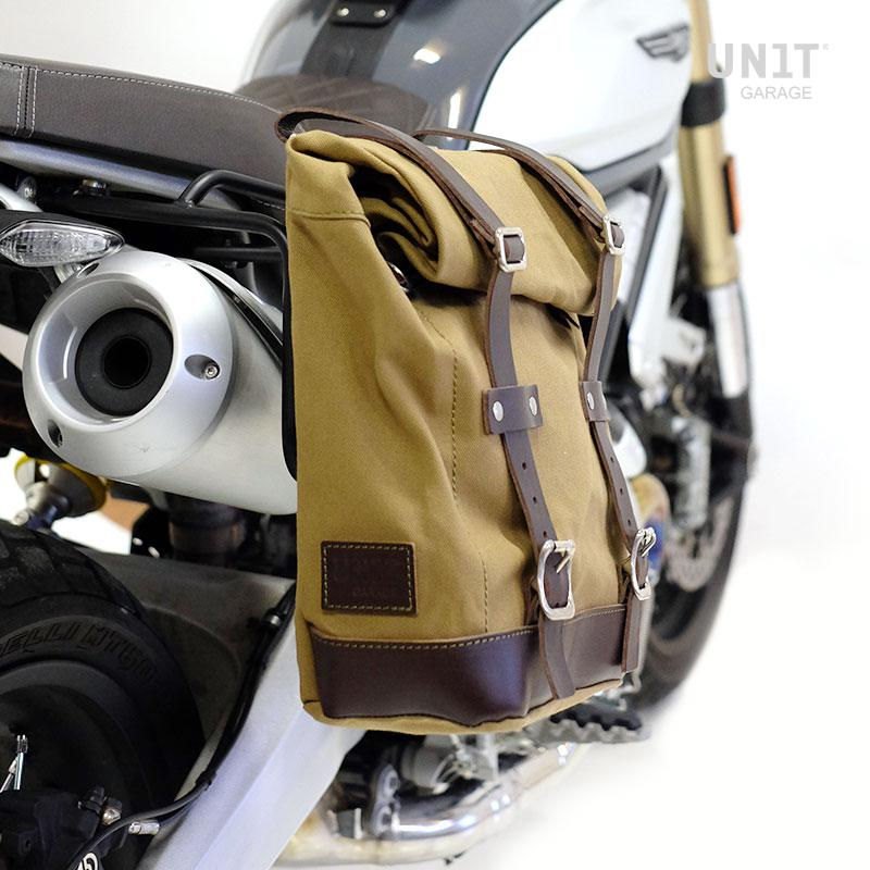 Unitgarage / ユニットガレージ Side pannier Canvas + right subframe Ducati Scrambler 1100 | U001-1010DX