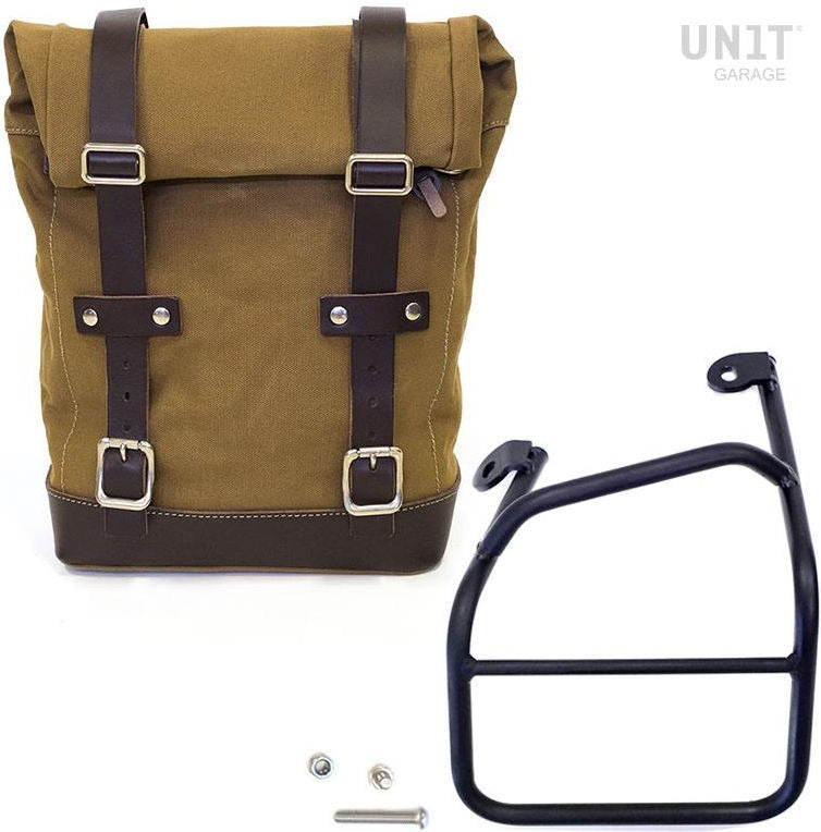 Unitgarage / ユニットガレージ Side pannier Canvas + Left subframe Ducati Scrambler 1100 | U001-1010SX