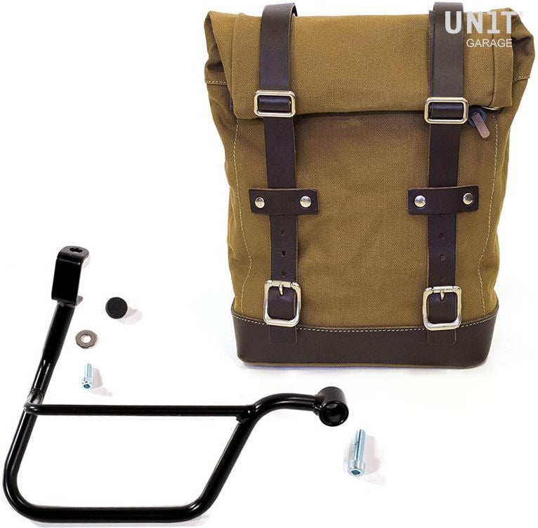 Unitgarage / ユニットガレージ Side Pannier Canvas + Right Subframe Triumph T100 (2017 until now) | U001-1011DX