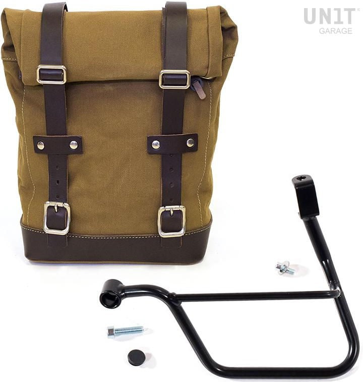 Unitgarage / ユニットガレージ Side Pannier Canvas + Left Subframe Triumph T100 (2017 until now) | U001-1011SX