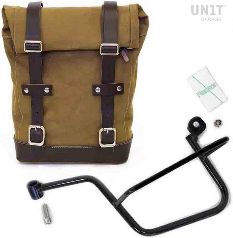 Unitgarage / ユニットガレージ Side Pannier Canvas + Left Subframe Guzzi V7 | U001-2213SX