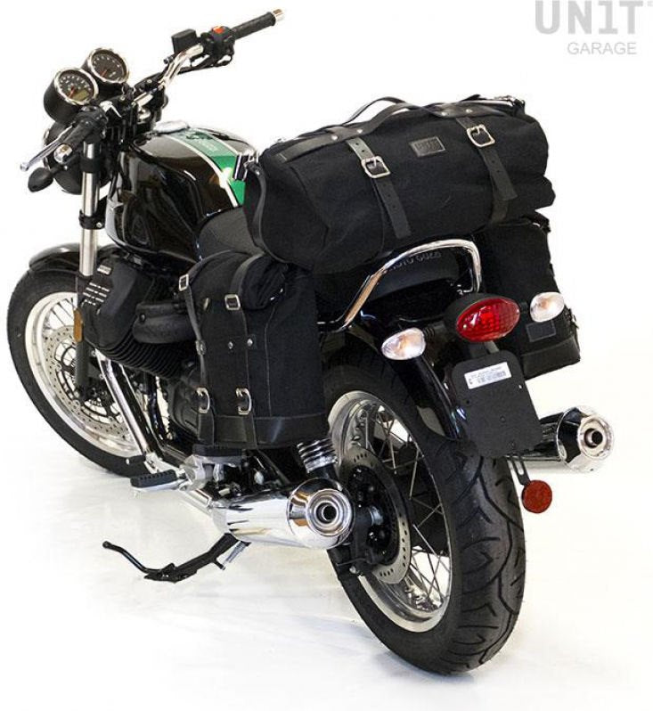 Unitgarage / ユニットガレージ Side Pannier Canvas + Left Subframe Guzzi V7 | U001-2213SX