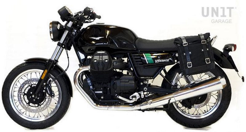 Unitgarage / ユニットガレージ Side Pannier Canvas + Left Subframe Guzzi V7 | U001-2213SX