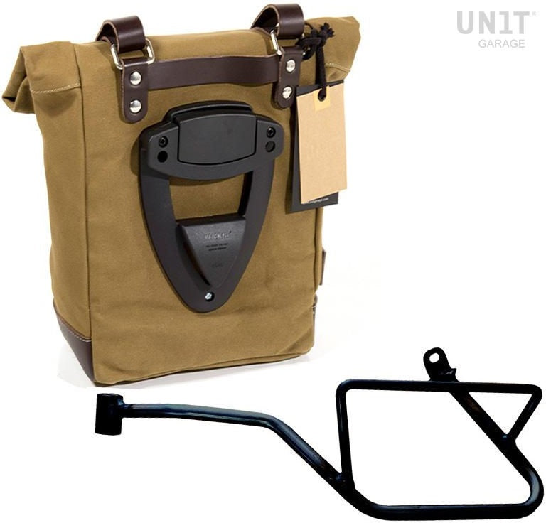 Unitgarage / ユニットガレージ Side Pannier Canvas + Left Subframe Guzzi V7_850 | U001-2216SX