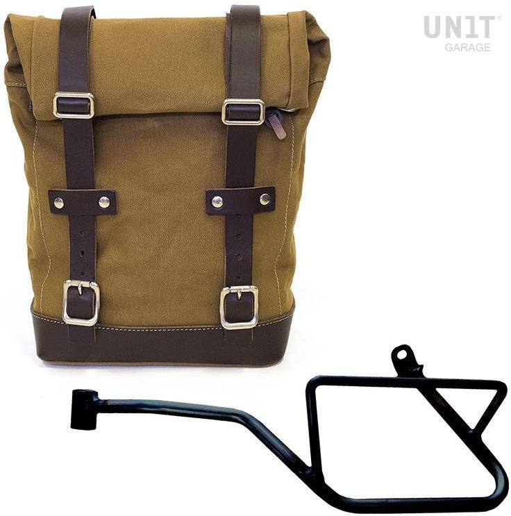Unitgarage / ユニットガレージ Side Pannier Canvas + Left Subframe Guzzi V7_850 | U001-2216SX