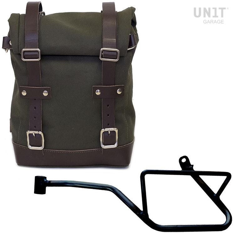 Unitgarage / ユニットガレージ Side Pannier Canvas + Left Subframe Guzzi V7_850 | U001-2216SX