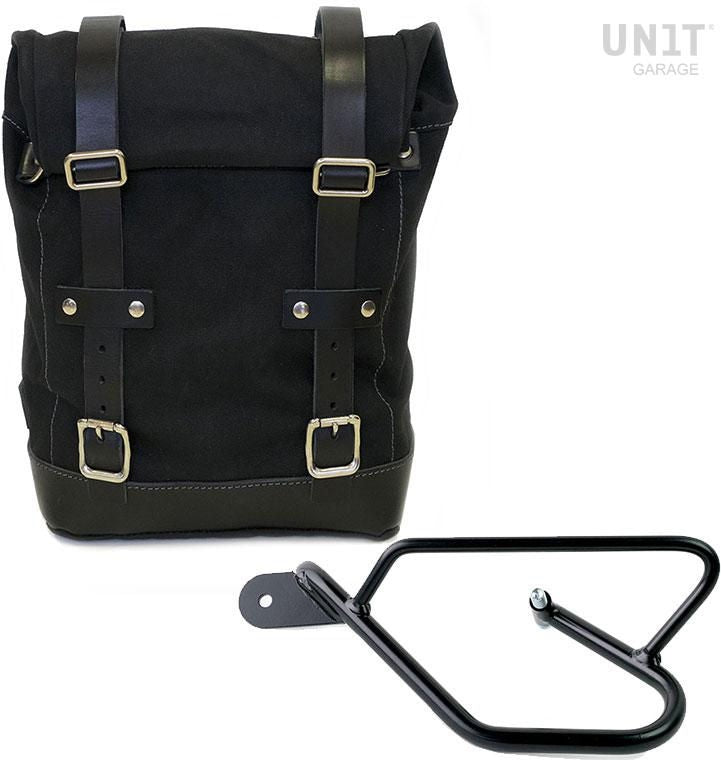 Unitgarage / ユニットガレージ Side Pannier Canvas + Left Subframe Guzzi V9 Bobber | U001-2250SX