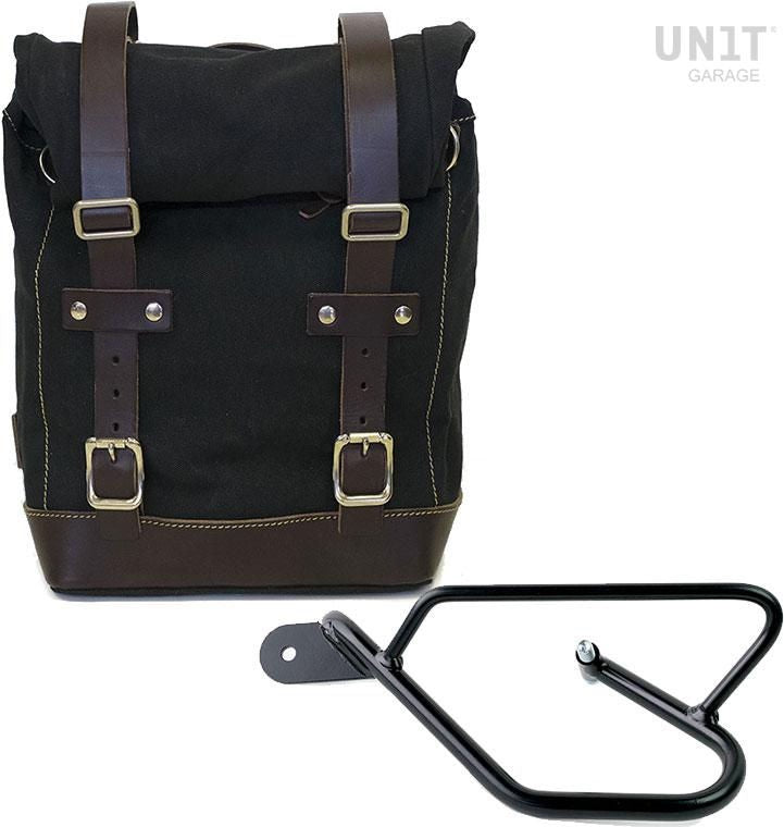 Unitgarage / ユニットガレージ Side Pannier Canvas + Left Subframe Guzzi V9 Bobber | U001-2250SX