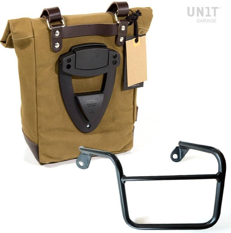 Unitgarage / ユニットガレージ Side Pannier Canvas + Left Subframe Mash | U001-2600SX