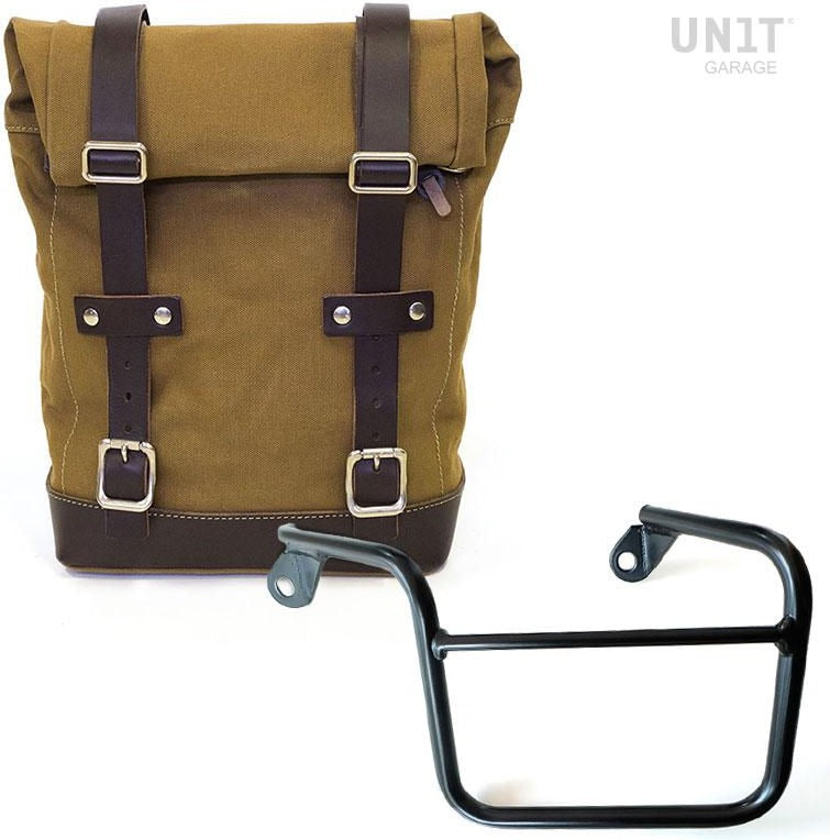 Unitgarage / ユニットガレージ Side Pannier Canvas + Left Subframe Mash | U001-2600SX