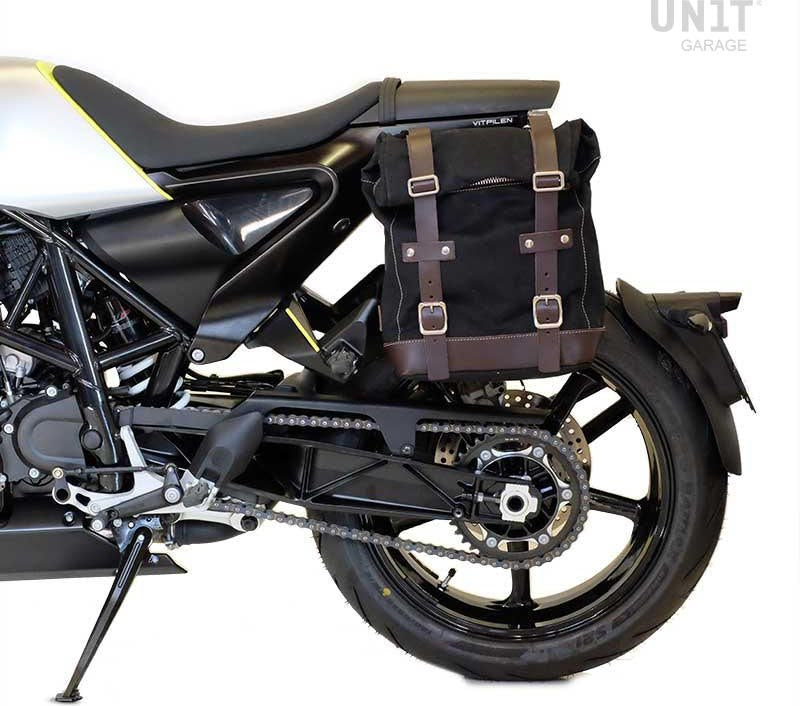 Unitgarage / ユニットガレージ Side Pannier Canvas + Subframe husqvarna vitpilen 701 | U001-3001