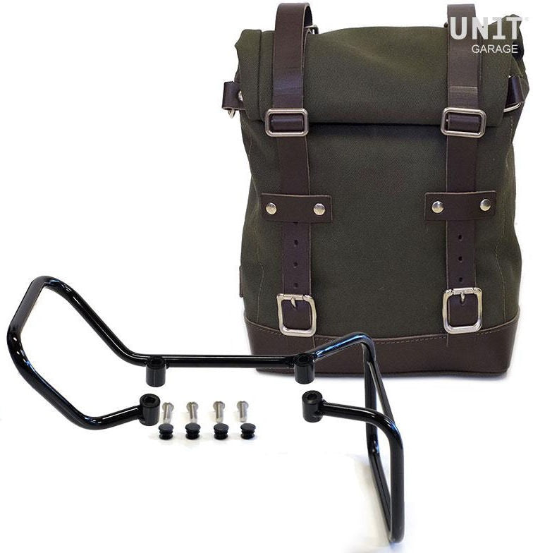 Unitgarage / ユニットガレージ Side Pannier Canvas + Subframe husqvarna vitpilen 701 | U001-3001