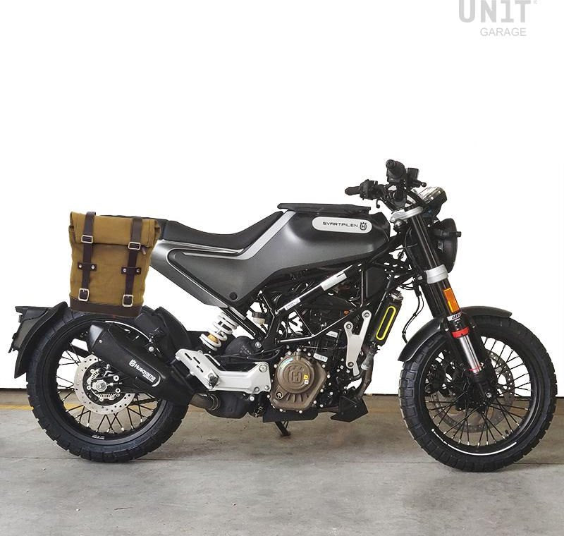 Unitgarage / ユニットガレージ Side Pannier Canvas + Right Subframe husqvarna 200 (2020 until now) | U001-3003DX