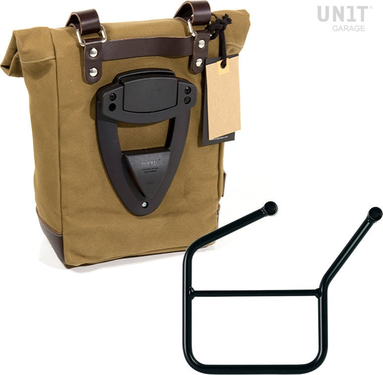 Unitgarage / ユニットガレージ Side Pannier Canvas + Left Subframe HUSQVARNA | U001-3007SX