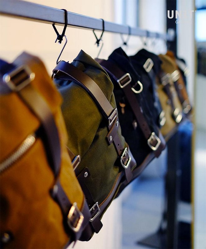 Unitgarage / ユニットガレージ Canvas side pannier 10L-14L | U001