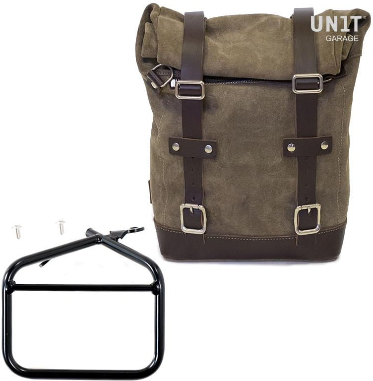 Unitgarage / ユニットガレージ Waxed Suede Side Pannier + Subframe Ducati Scrambler Series | U002-1007