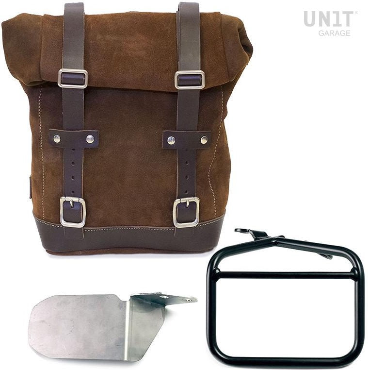 Unitgarage / ユニットガレージ Waxed Suede Side Pannier + Right subframe Ducati Scrambler | U002-1007DX