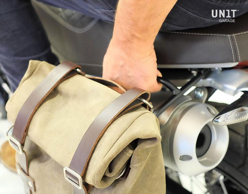 Unitgarage / ユニットガレージ Waxed Suede Side Pannier + Right Subframe Ducati Scrambler 1100 | U002-1010DX
