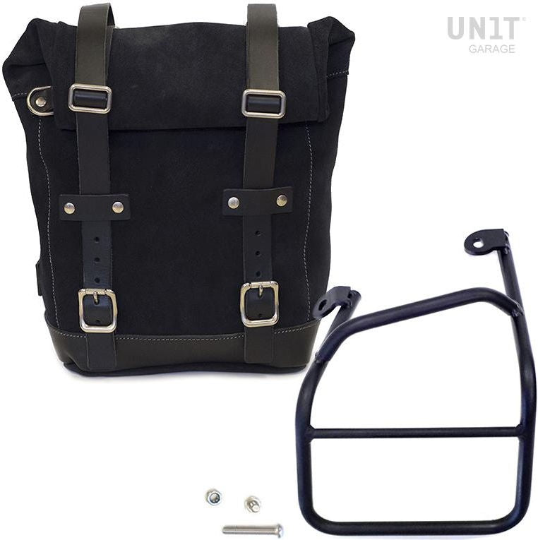 Unitgarage / ユニットガレージ Waxed Suede Side Pannier + Left Subframe Ducati Scrambler 1100 | U002-1010SX