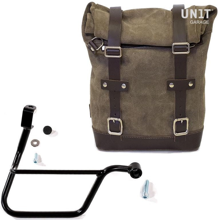 Unitgarage / ユニットガレージ Waxed Suede Side Pannier + Right Subframe Triumph T100 (2017 until now) | U002-1011DX