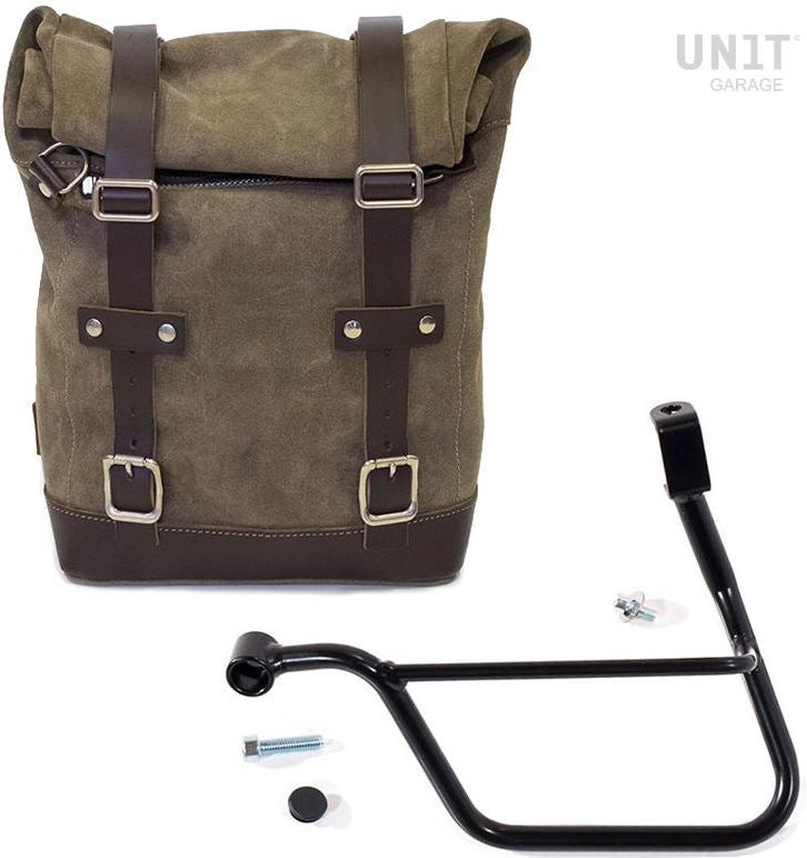 Unitgarage / ユニットガレージ Waxed Suede Side Pannier + Left Subframe Triumph T100 (2017 until now) | U002-1011SX