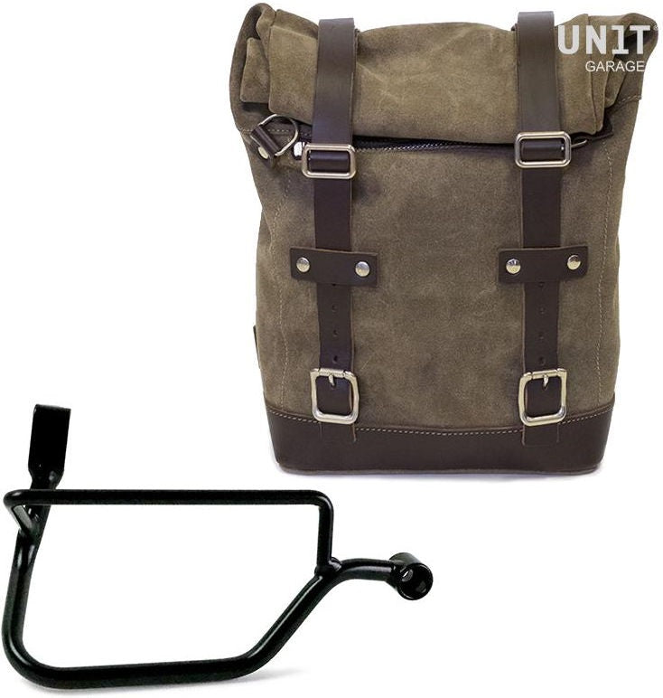 Unitgarage / ユニットガレージ Waxed Suede Side Pannier + Right Subframe Triumph Street Twin 900 (2016 until now) | U002-1017DX