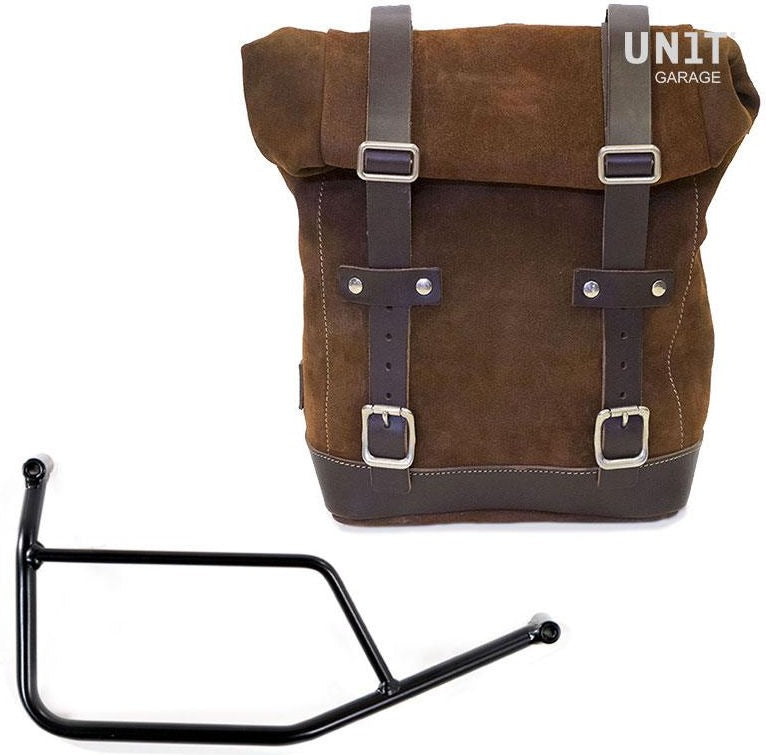 Unitgarage / ユニットガレージ Waxed Suede Side Pannier + Subframe R 1200 R | U002-1421