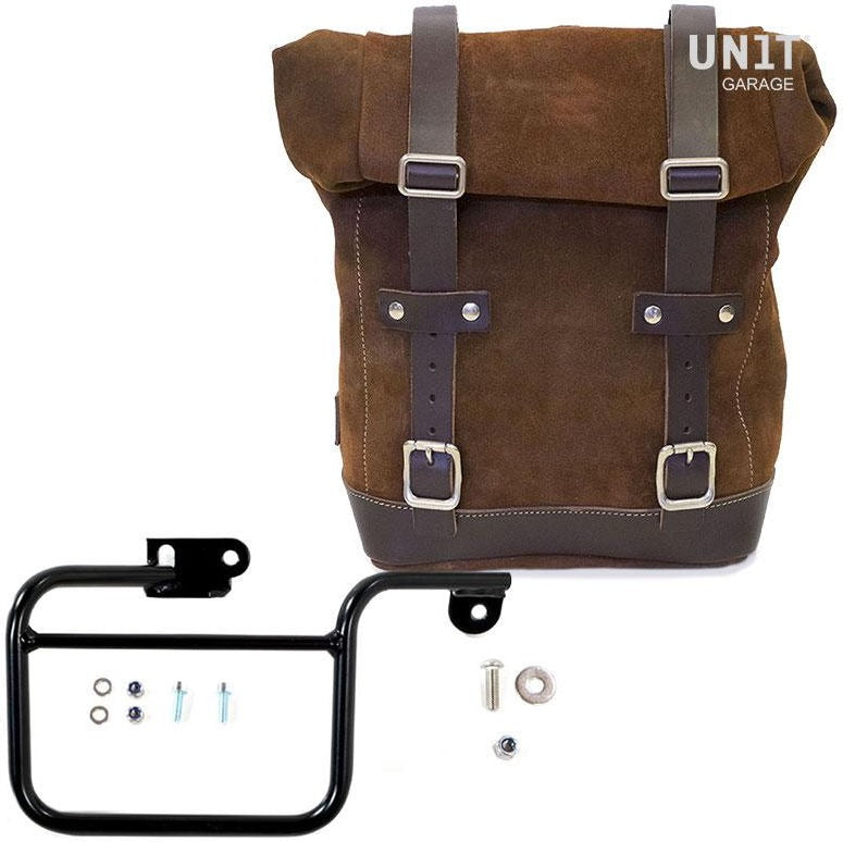 Unitgarage / ユニットガレージ Waxed Suede Side Pannier + Subframe K Series | U002-1806