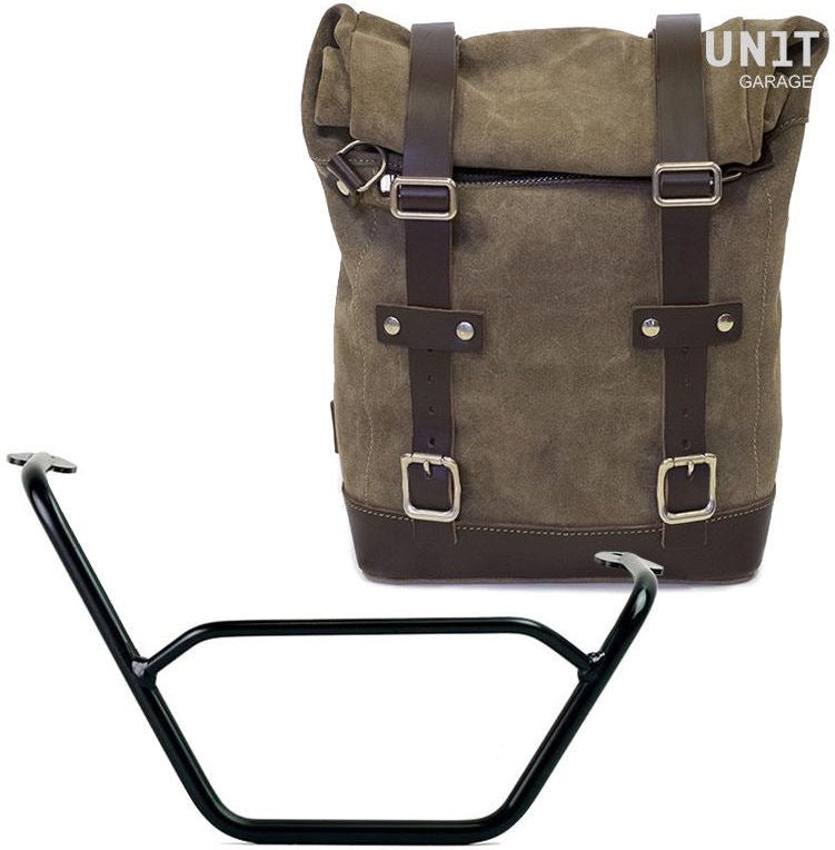 Unitgarage / ユニットガレージ Waxed Suede Side Pannier + Right subframe R1200 GS LC | U002-1901DX