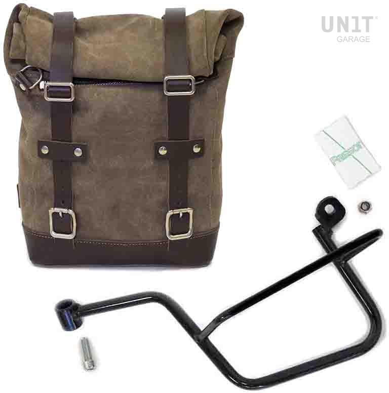 Unitgarage / ユニットガレージ Waxed Suede Side Pannier + Left Subframe Guzzi V7 | U002-2213SX