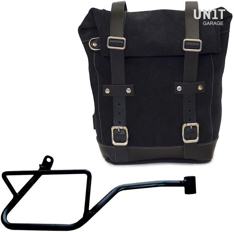Unitgarage / ユニットガレージ Waxed Suede Side Pannier + Right Subframe Guzzi V7_850 | U002-2216DX
